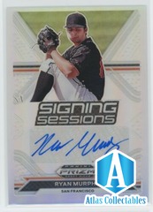 RYAN MURPHY 2021 PANINI PRIZM DRAFT ROOKIE SIGNING SESSIONS AUTO #SS-RM